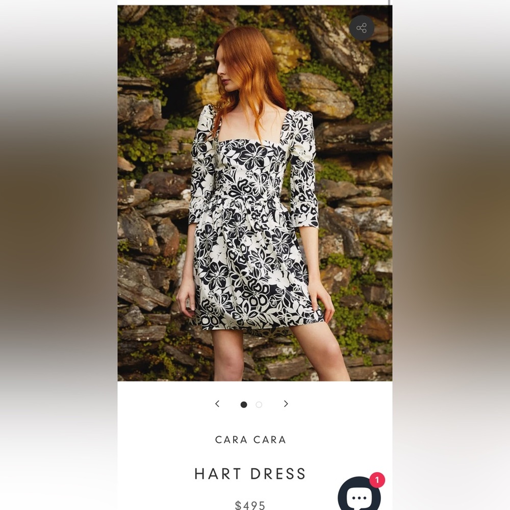 Cara Cara Hart Floral Minidress - NWT - Size 2, Brand new!